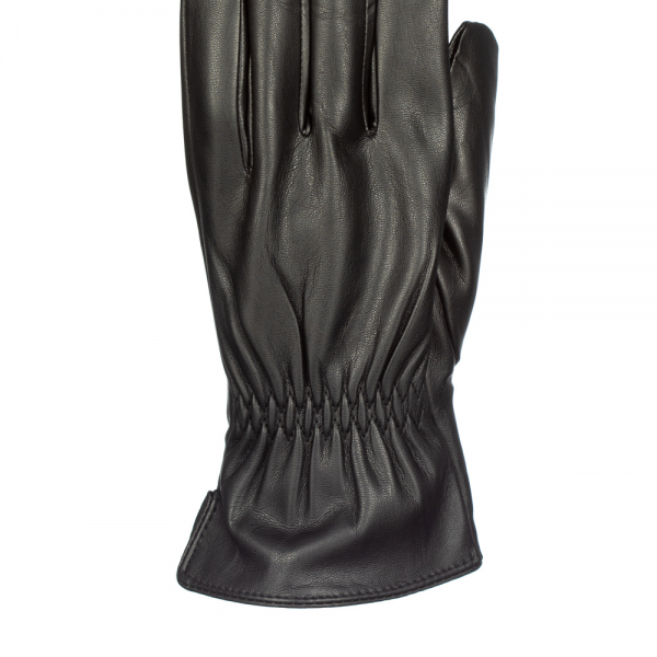 Мъжки ръкавици Iden черен цвят, 2 - Kalapod.bg